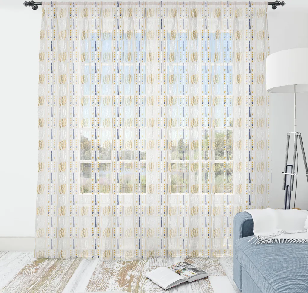 Arazzo d'Autore ABAKUHAUS Giallo Champagne Satinato 210x274