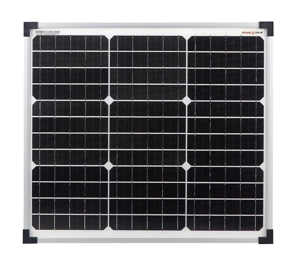 enjoy solar® Panel słoneczny klasyczny monokrystaliczny Zdjęcie produktu 
