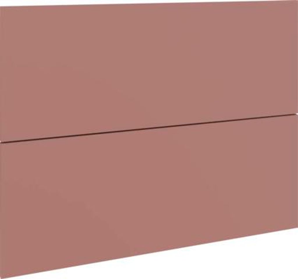 PICCANTE Smart Frontenset Oberschrank 90 cm Falttür RUST RED W""