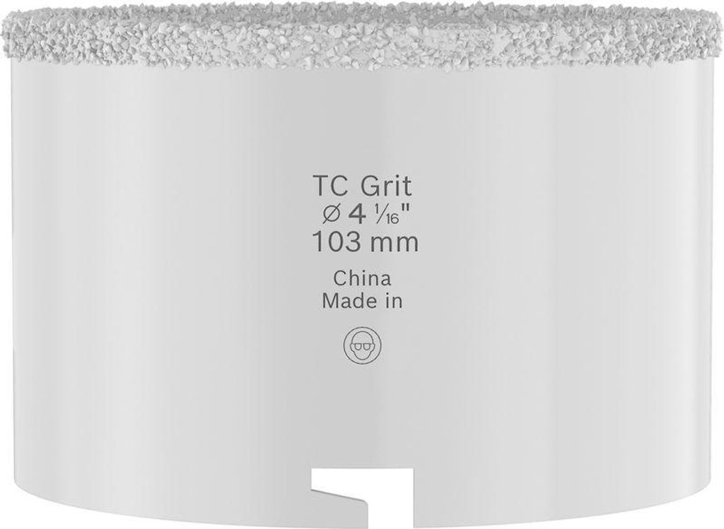 Brick and Soft Tile Lochsäge mit Aufsteckhalter, 103 x 60 mm