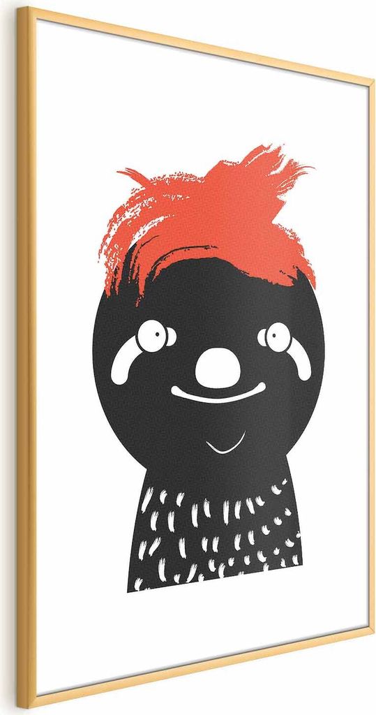 Posterpapier Poster - Crazy Sloth 40x60 cm Für Kinder Produktbild 