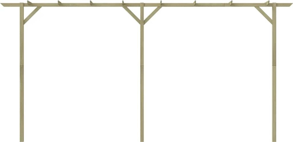 vidaXL Gartenpergola 410x40x203 cm Holz Produktbild 1
