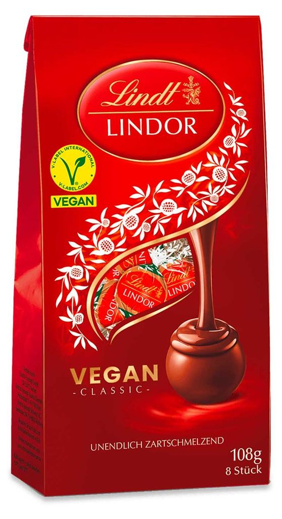 Lindt Lindor Vegan 108g Produktbild 