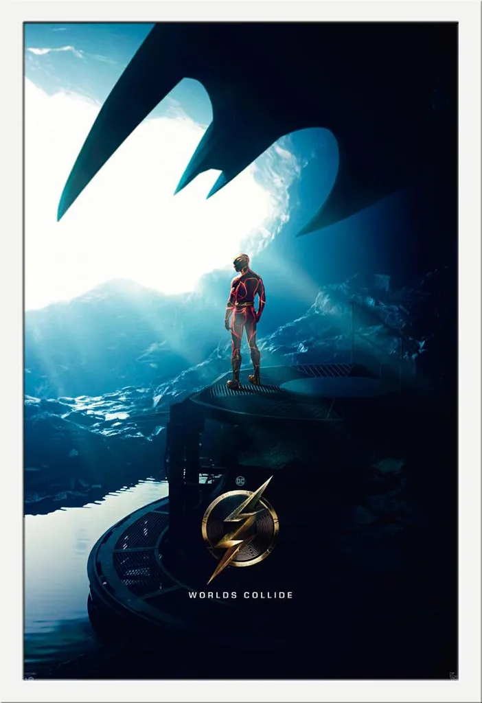 Flash Teaser Poster + Cornice Shinsuke Bianca MDF - Kit Completo 61x91