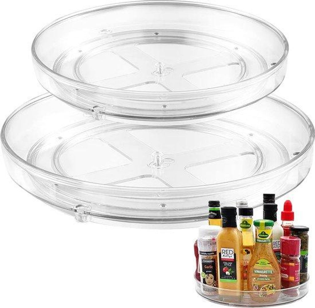 Drehregal 27cm 23,5cm Küchenorganizer 360 Grad drehbar