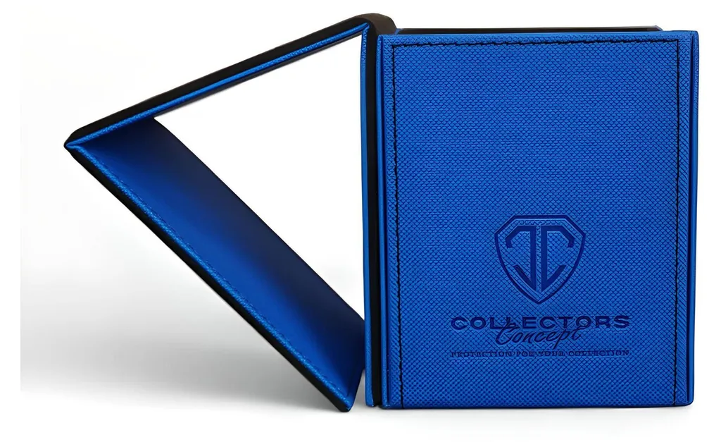 Boîte de Rangement Collectors Concept Deck Box Side Window 100+ Bleu