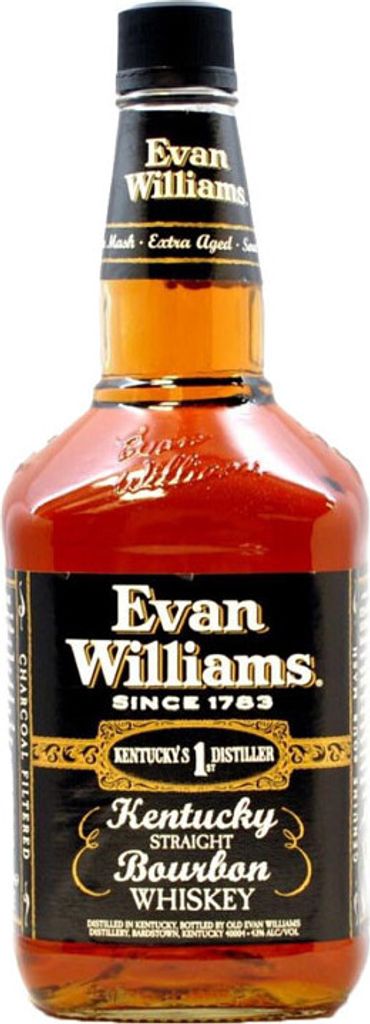 Evan Williams 7 Jahre Bourbon Whiskey 43% 1,0L