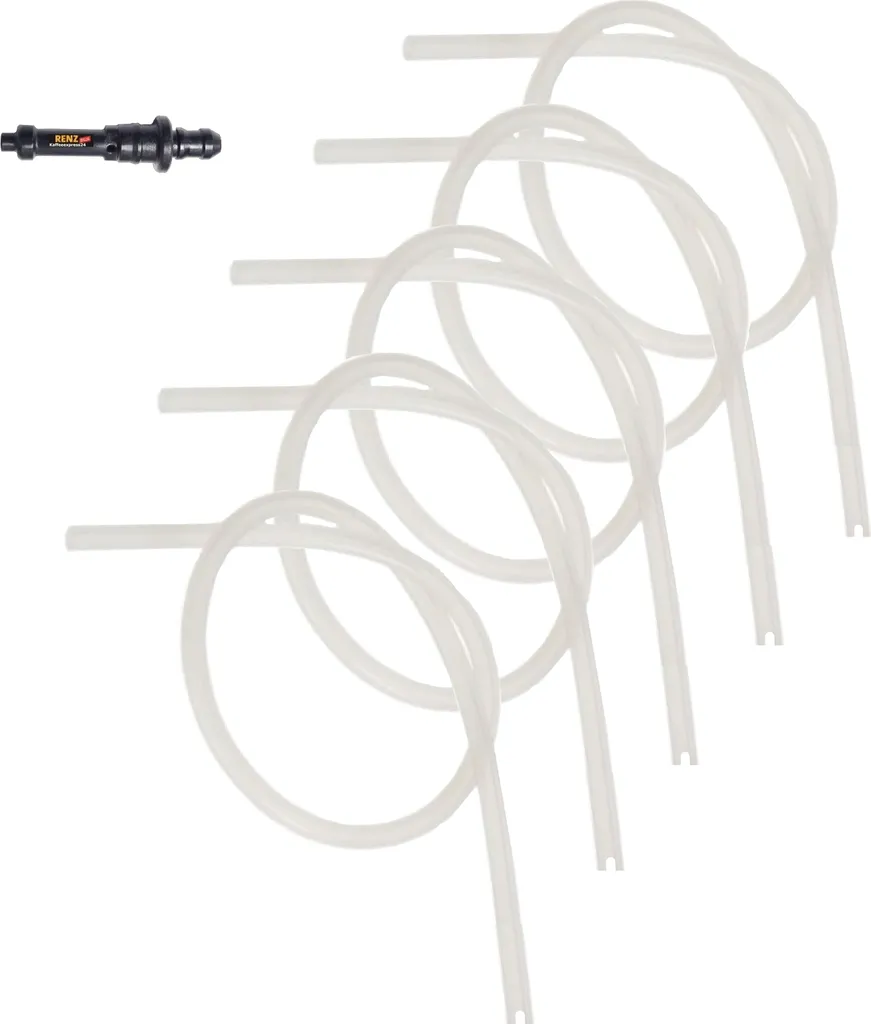 Set 5 Tubi Latte + Connettore per Jura - Compatibile ENA Micro / Serie E