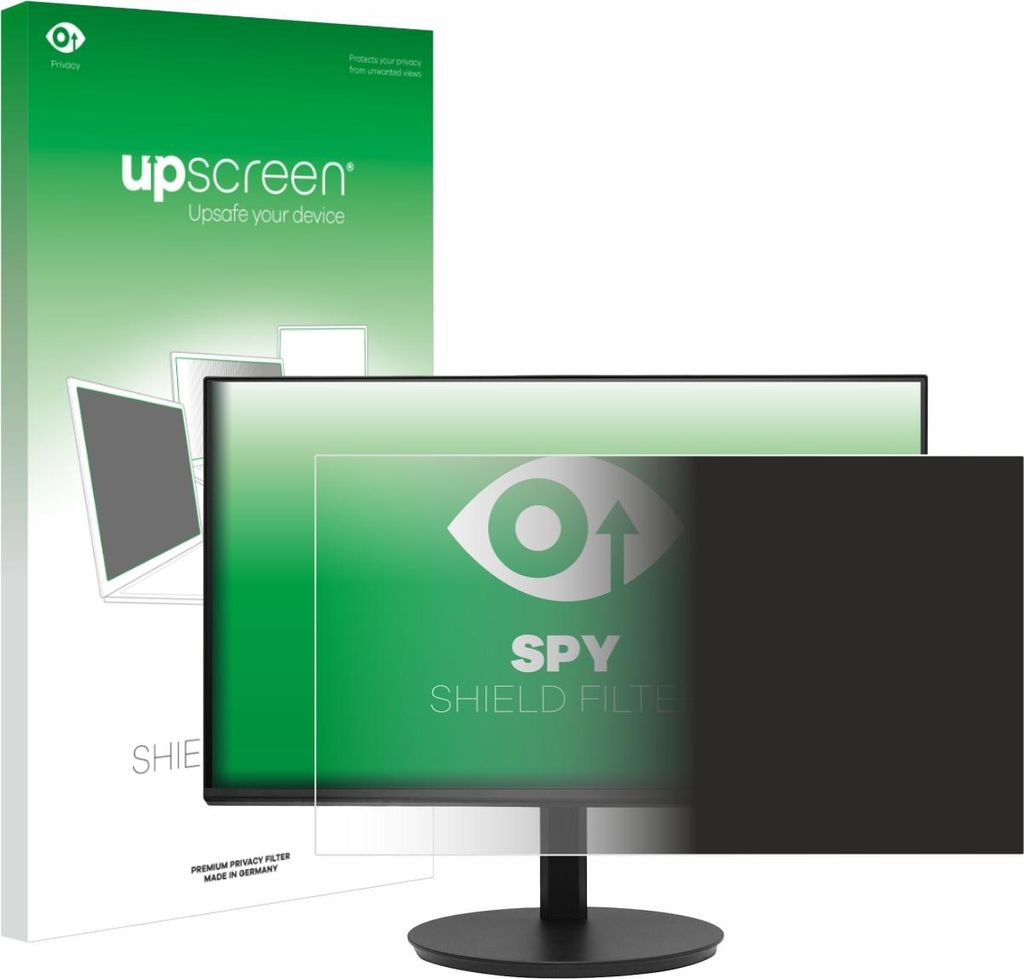 upscreen Blickschutzfilter für Dell CB242Y P6 Anti-Spy Privacy Filter Sichtschutz Blaulicht-Schutz