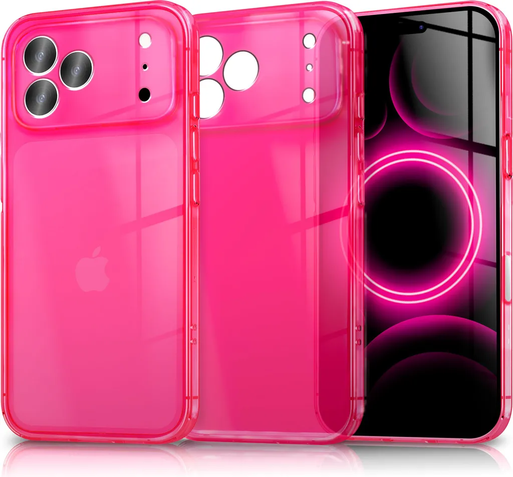 OFFERTA: Cover Vibe Rosa Neon iPhone 17 Pro - Protezione Shock