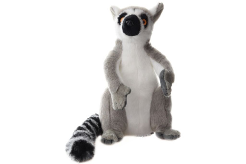 Plyšový lemur 21 cm Obrázok produktu 