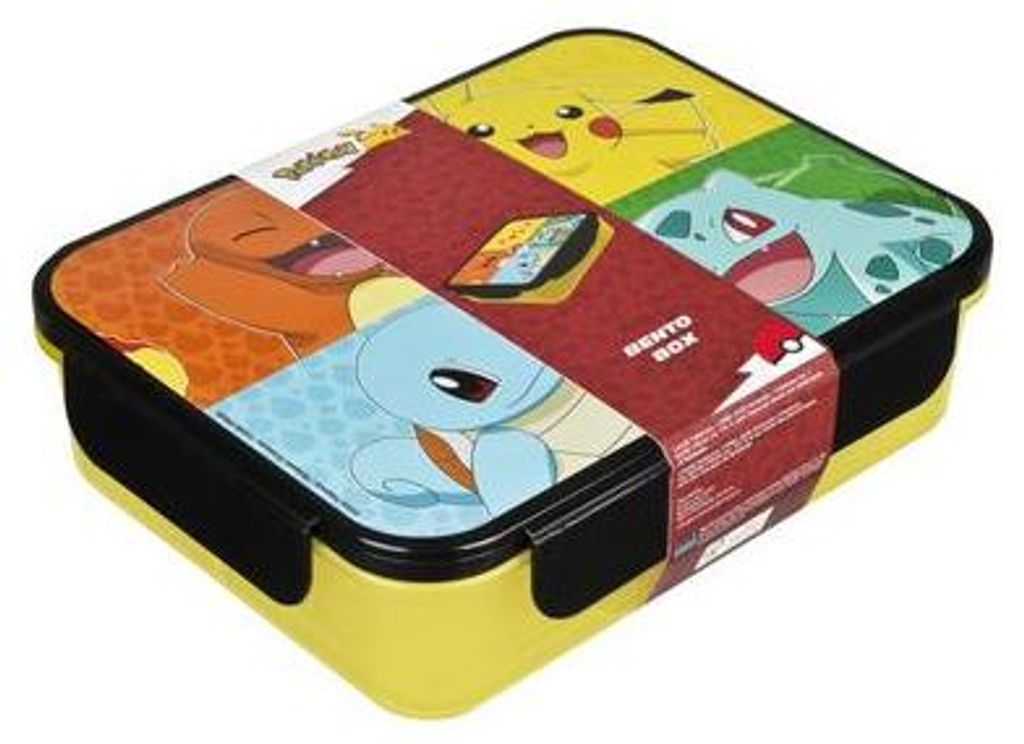 Obědová krabička s motivem Pokémonů a oddíly Obrázek produktu 