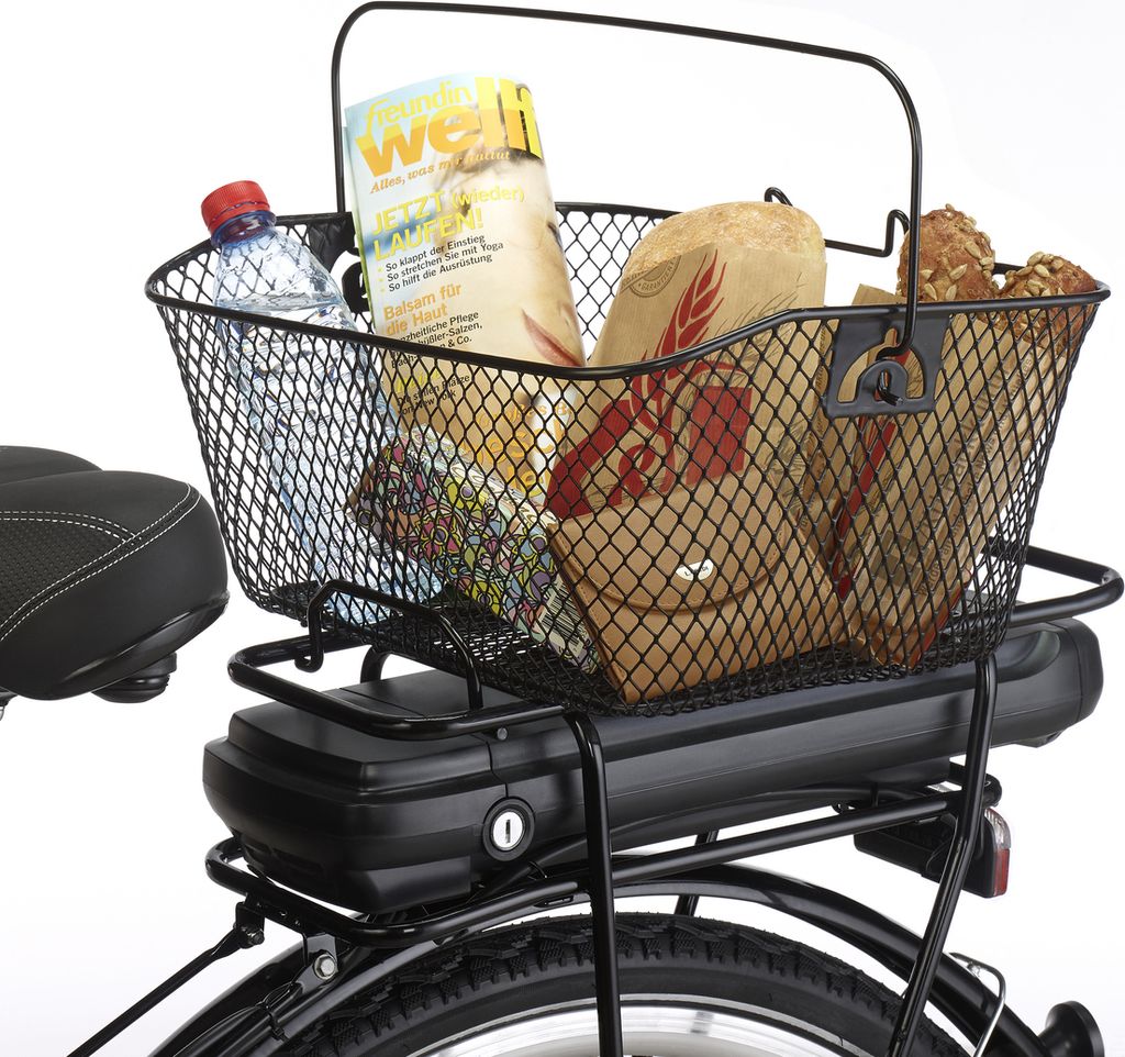 FISCHER Gepäckträgerkorb  engmaschig Produktbild 12