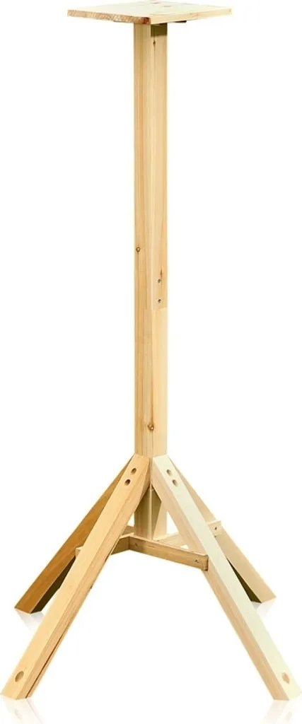Villa pour oiseaux de luxe en bois XXL avec support 105 cm Mucola