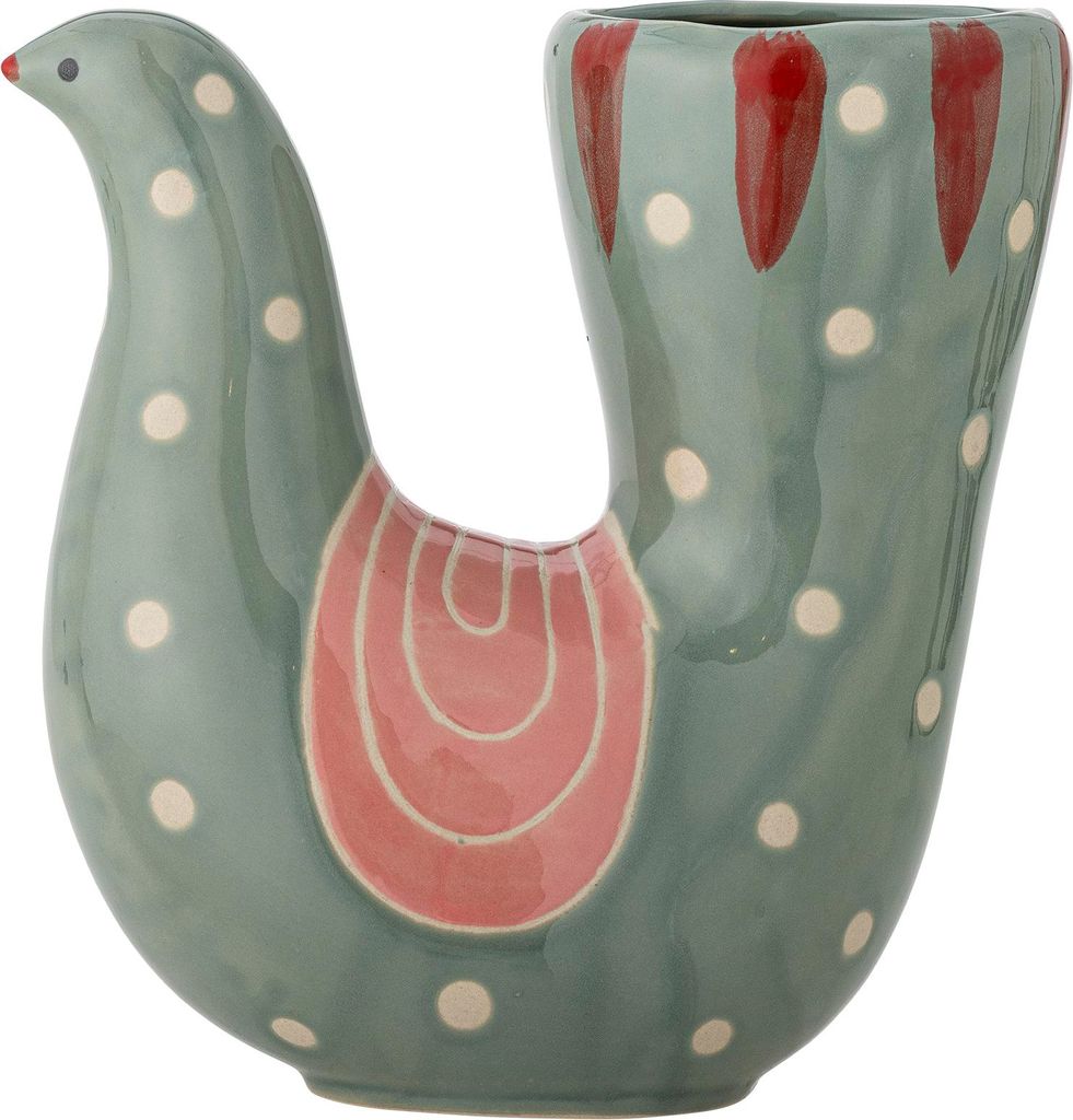 Trudy Vase, Bunt, Steingut