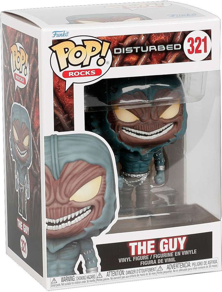 Figura POP Rocks Disturbed The Guy Immagine del prodotto 