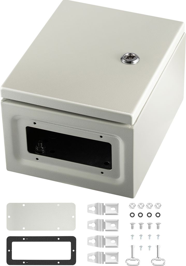 SucceBuy 10x8x6" NEMA 4X Stahlgehäuse, IP66 wasserdichter Produktbild 