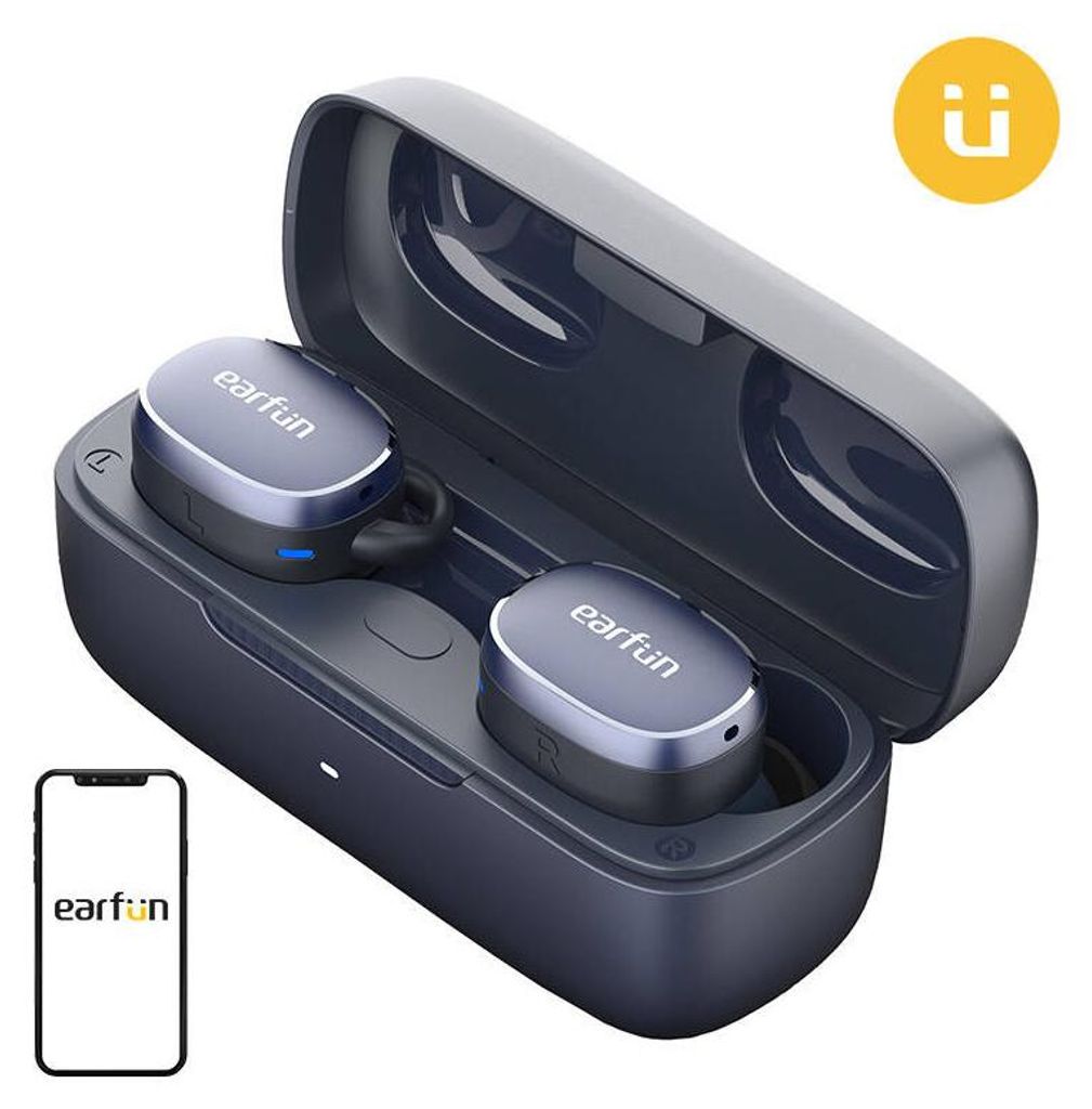 Earfun Earphones TWS EarFun Free Pro 3, ANC (blue) Image du produit 