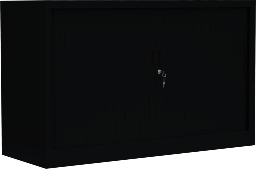 Querrollladenschrank Sideboard 120cm breit Aktenschrank Rolladenschrank 555139