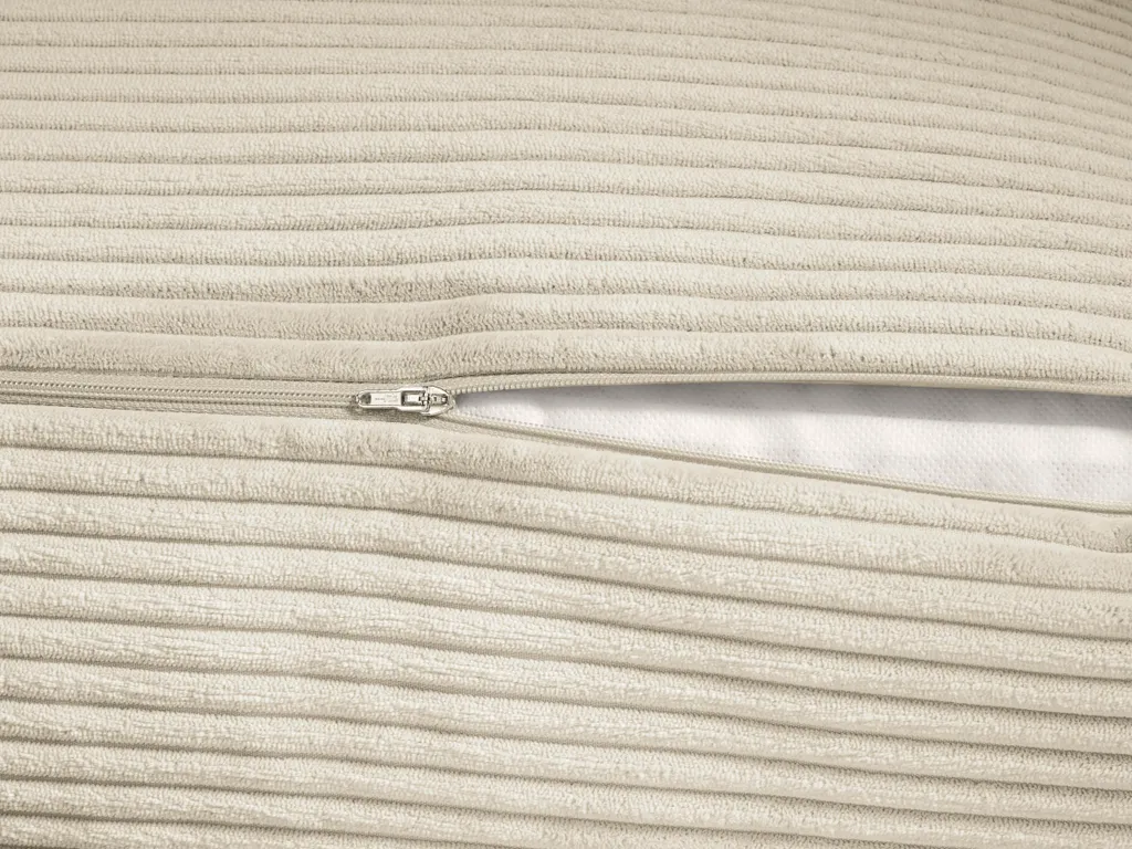XDREAM Cuscino Lettura Letto 70x40x20cm Beige - Ergonomia e Design - 5