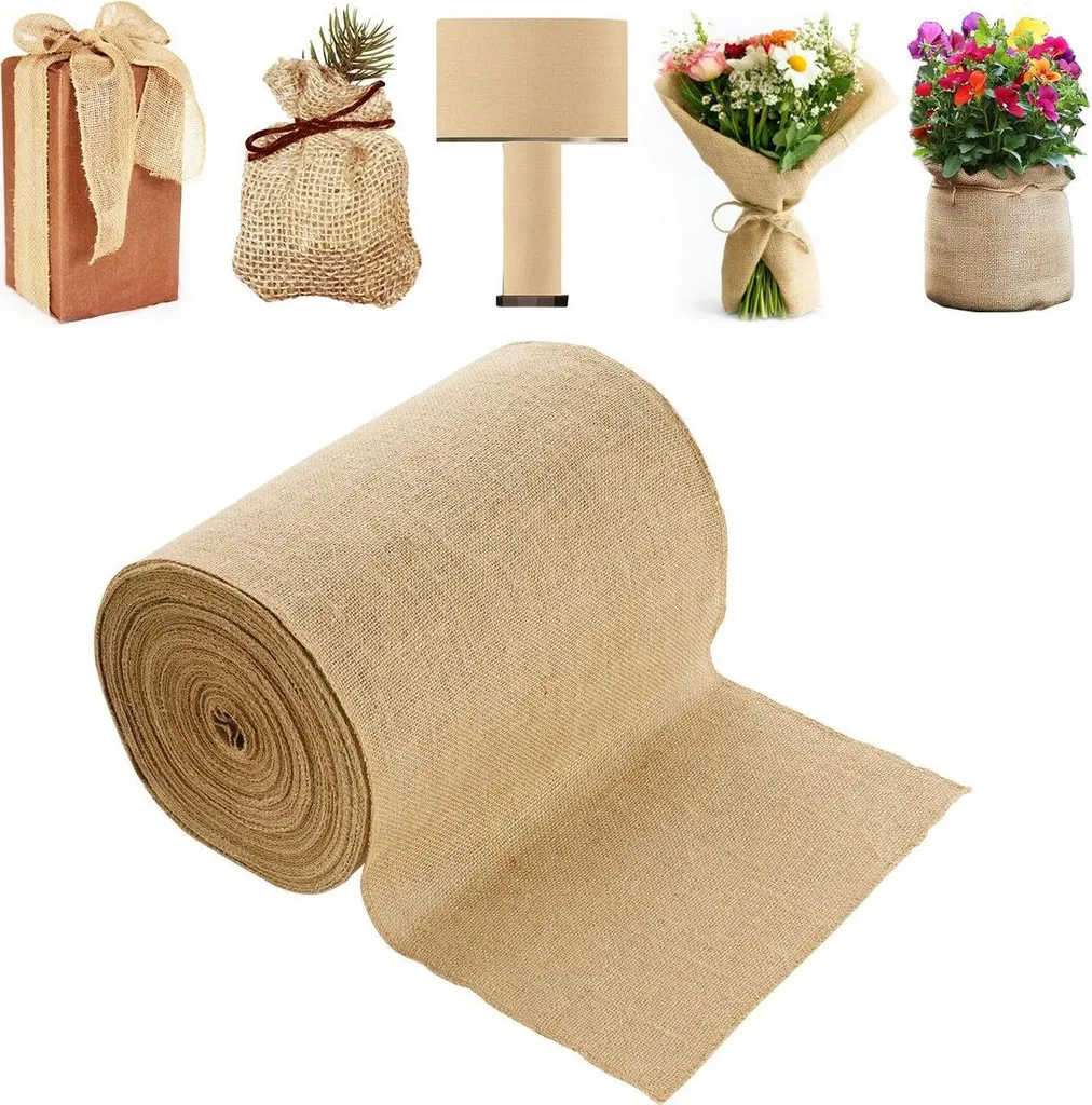 Toile de jute anti-gel pour protéger écorce arbre et arbuste