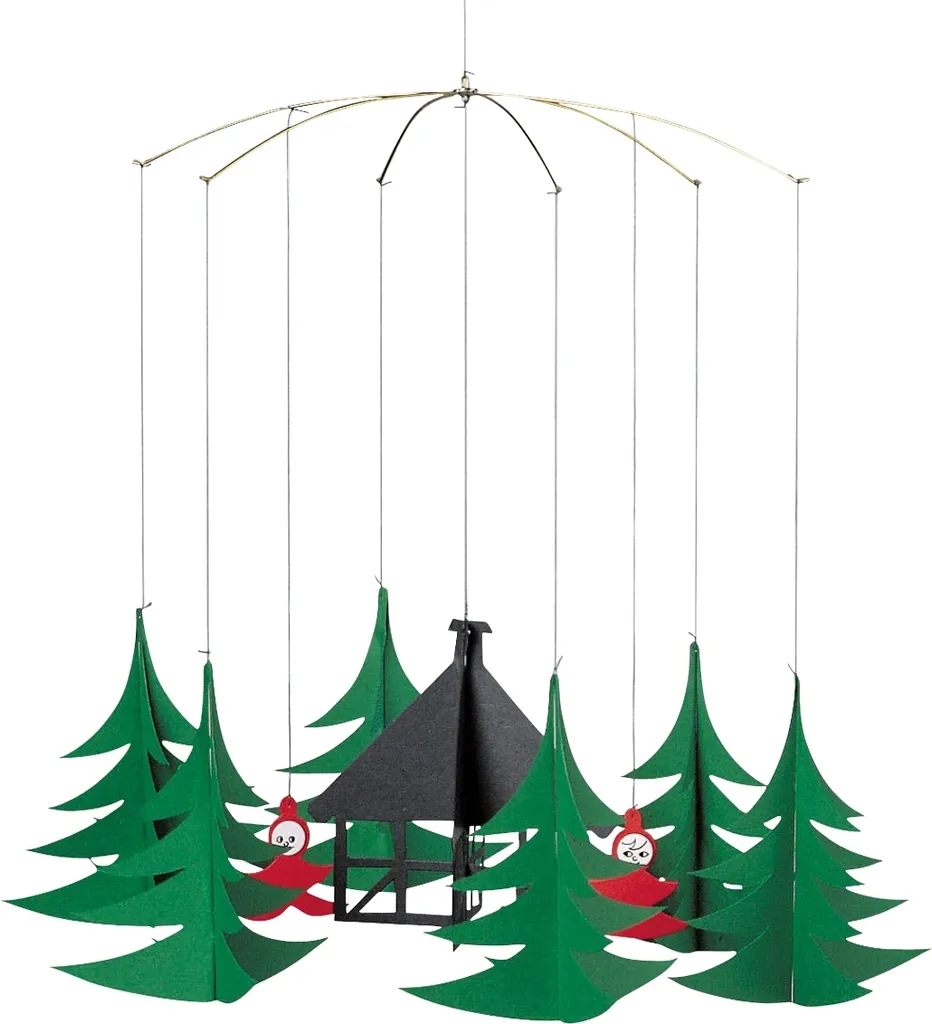 Flensted Mobiles Mobile des Elfes dans la Forêt - Décoration Suspendue