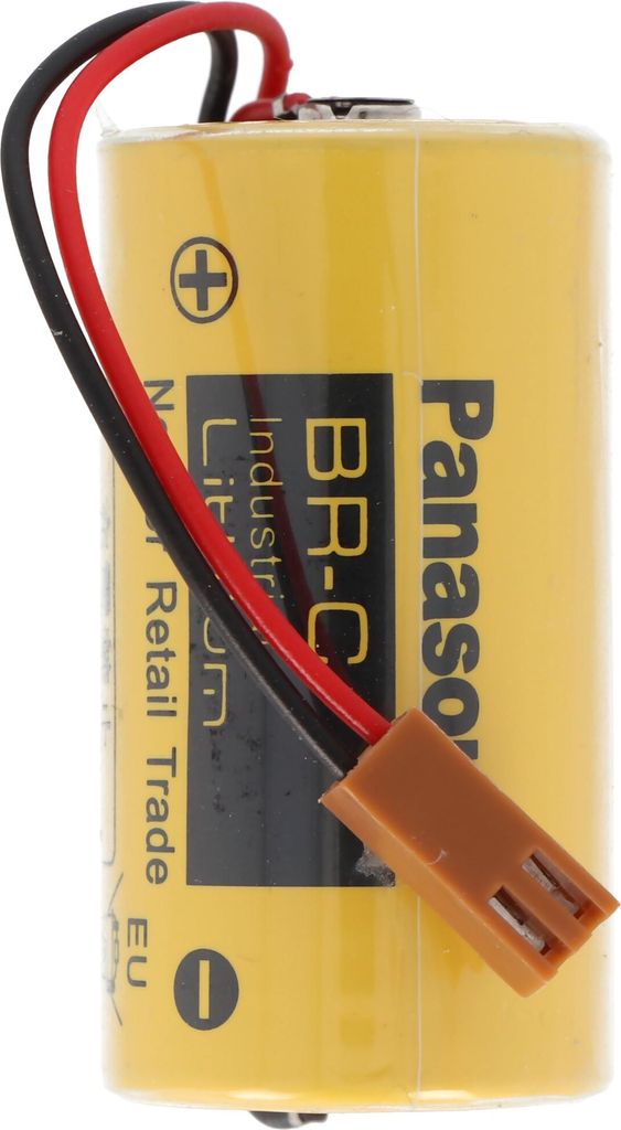 BR-CCF1TH CNC Backup Batterie Lithium BR-C mit Kabel und Stecker, GE FANUC CNC 16i, 18