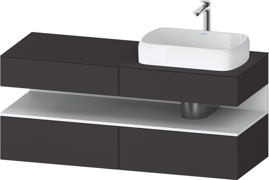 DURAVIT QA4766018800000 QTG KWTU WH Ek. 1400x550x600 Gt Smt H