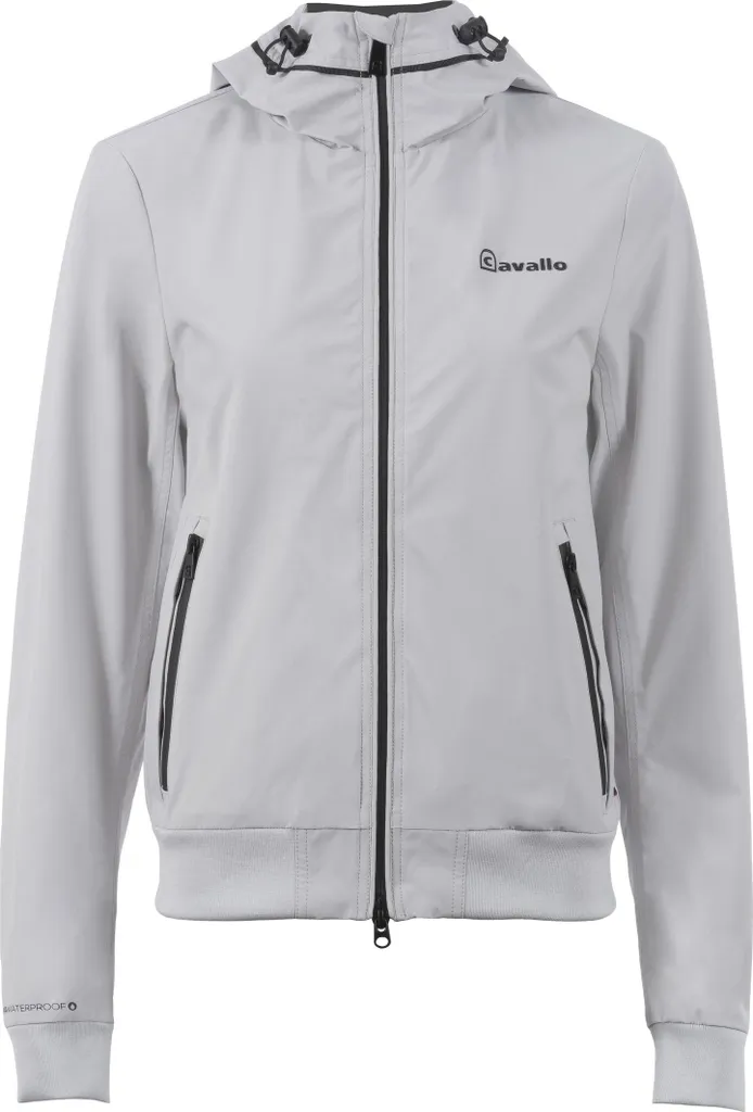 Veste de sport équestre Cavallo Nilam grise blouson léger femme T36