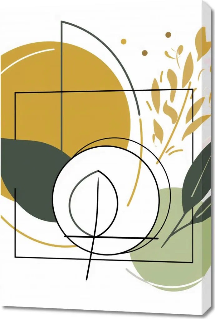 Decorazione Parete Sole nel Giardino 60x90 cm | Quadro su Tela