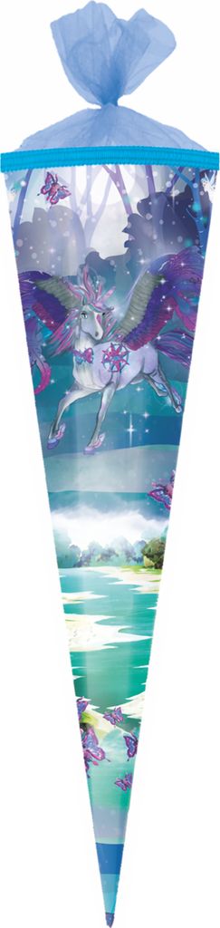 Herlitz Schultüte / Zuckertüte / 85cm / eckig / "Pegasus"
