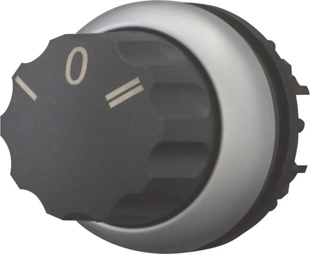 Commutateur rotatif électrique Eaton 216861 noir pour tableau de bord