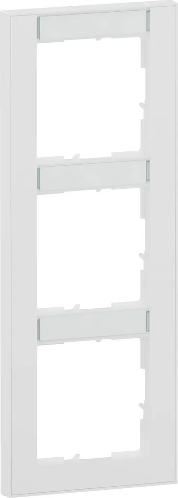Plaque de Finition Triple Verticale SEANO+ Legrand avec Étiquetage