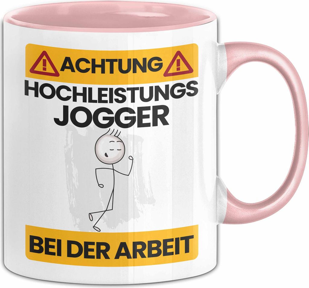 Jogger Tasse Geschenk Lustiger Spruch Geschenkidee für Produktbild 