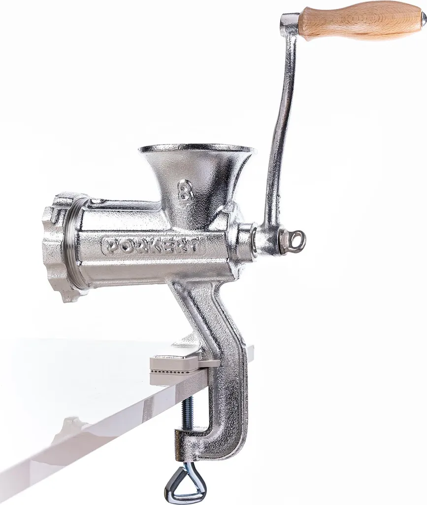 Porkert 8 Tritacarne Professionale Manuale Orion 130219 in Ghisa - 11