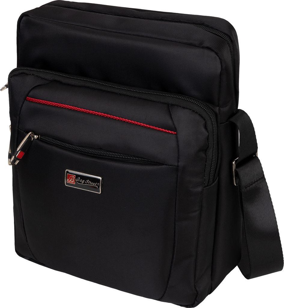 Bag Street Herrentasche Flugbegleiter Schultertasche Produktbild 4