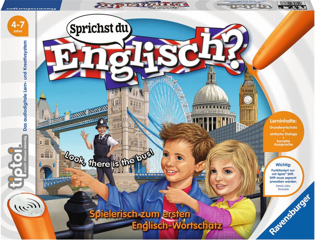 Ravensburger tiptoi® Parles-tu anglais ? Image du produit 