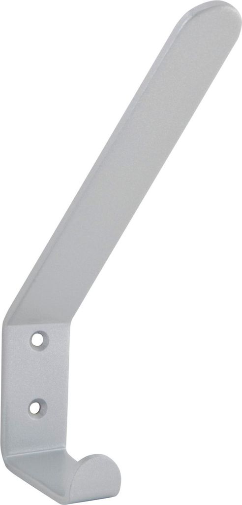 Pohl Huthaken Kleiderhaken Amenti Breite 25mm, Höhe 141mm - Wandhaken für Hüte, Stahl silberfarbig
