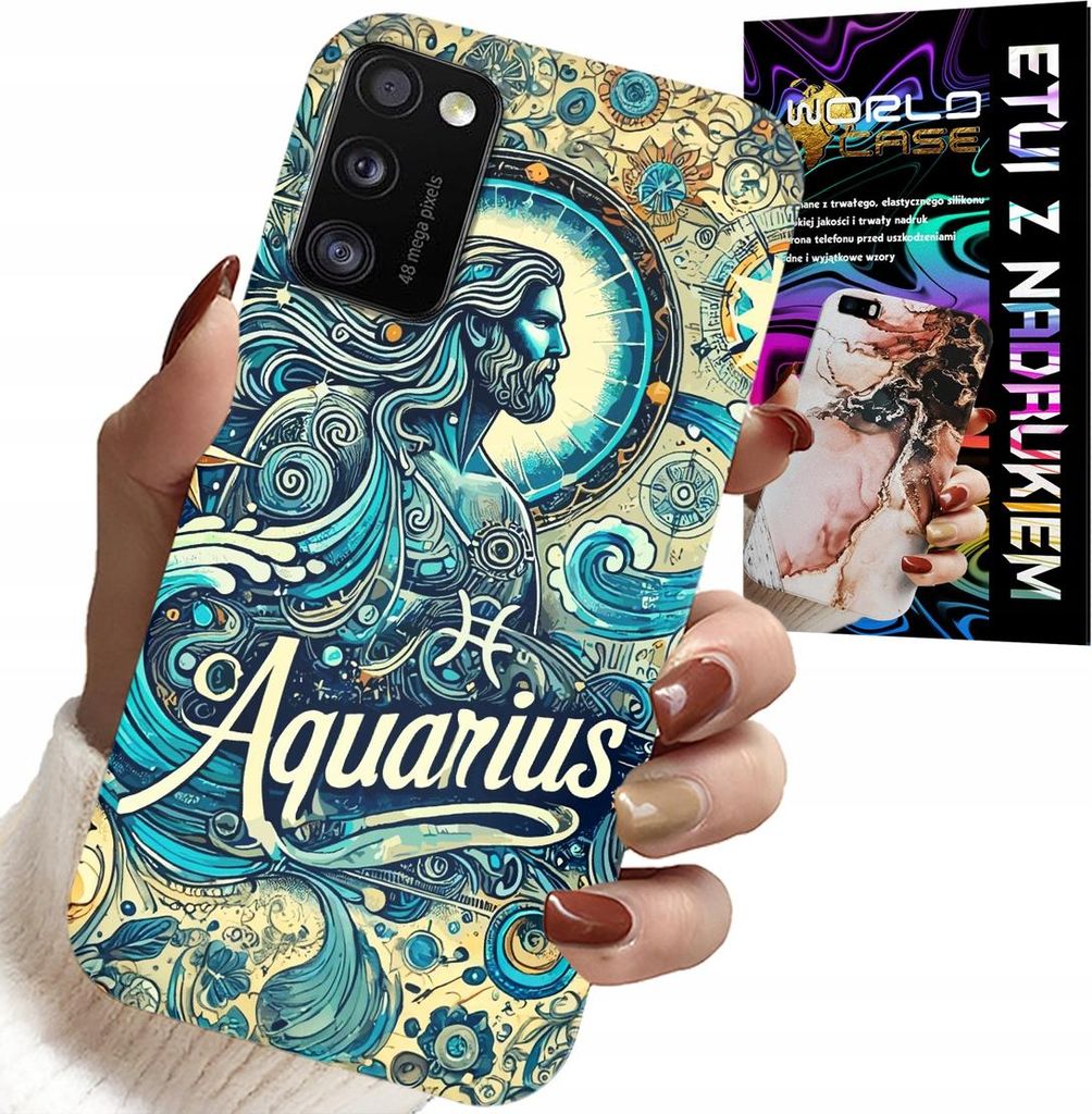 Gehäuse Für Xiaomi Poco M3 - Sternzeichen, Wassermann, Astronomische Rückseite