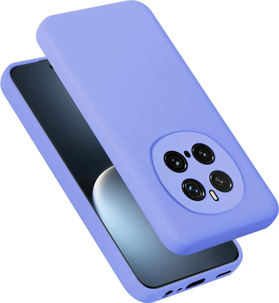 Cadorabo Custodia per Honor Magic 7 Pro Custodia in silicone per cellulare Custodia in silicone liquido, resistente ai graffi e agli urti per Honor Magic 7 Pro