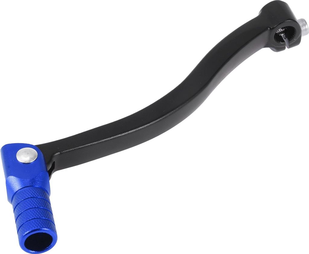 Faltbarer Motorrad-Schaltknauf für Kayo T6 Aluminiumlegierung Pedal Schaltknaufarm Schwarzer Knauf blau Kopf