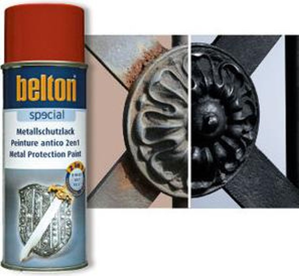 Anti-Korrosions-Spray 400ml Mattschwarz - Belton Auto-k