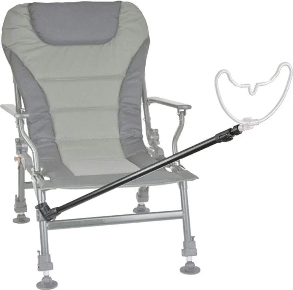 Support Canne Feeder Carp Zoom Télescopique en Aluminium Renforcé