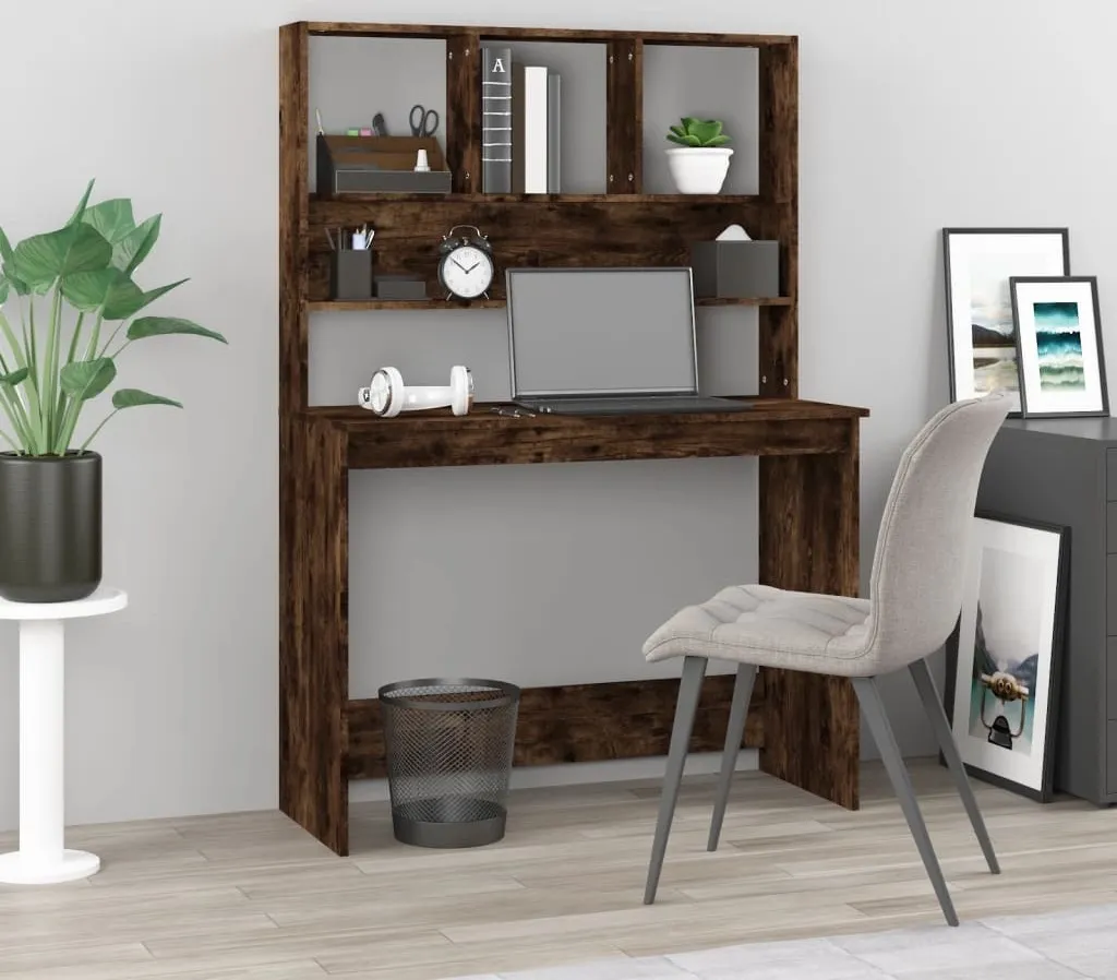 Scrivania Maison Exclusive Rovere Affumicato 102x45 cm | Prezzo Offerta