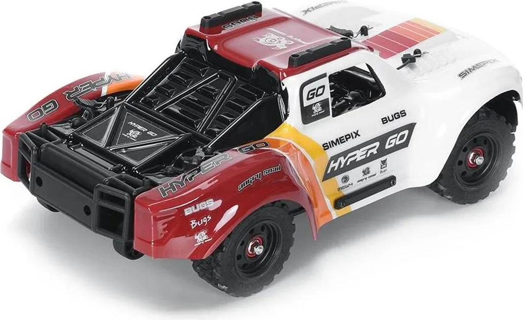 Voiture RC pour Course Extérieure - Modèle 1:14 Stable et Rapide Rouge - 5