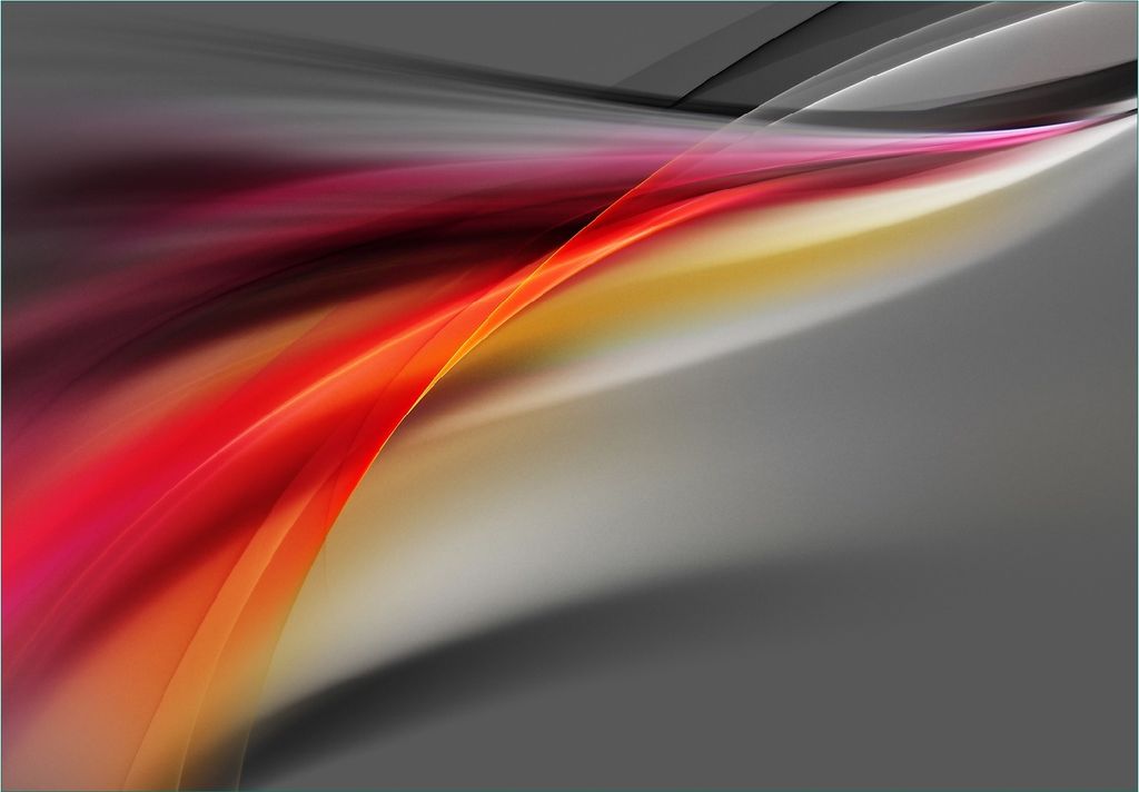 Wallario Fototapete Vliestapete, seidenmatte Oberfläche, einfache Verarbeitung, Größe 350 x 245 cm, Motiv Schwarz rot pink - Abstraktes Design