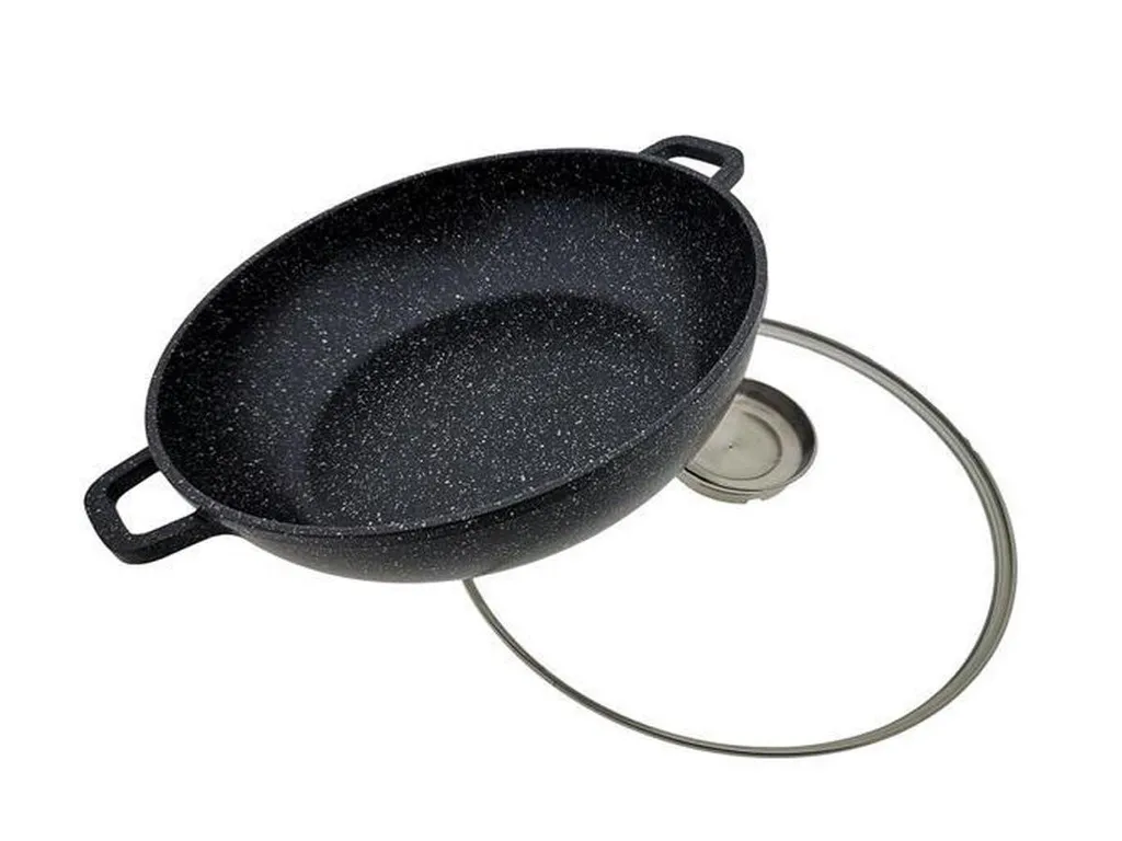 Offerta Wok Edenberg EB-8134 28cm | Induzione Alluminio Pressofuso - 2