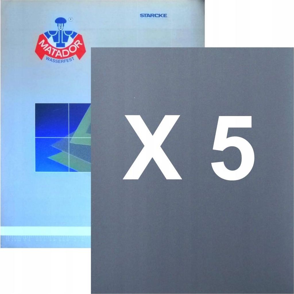 Starcke brúsny papier (SiC) vodotesný Matador, 230x280 mm, Obrázok produktu 