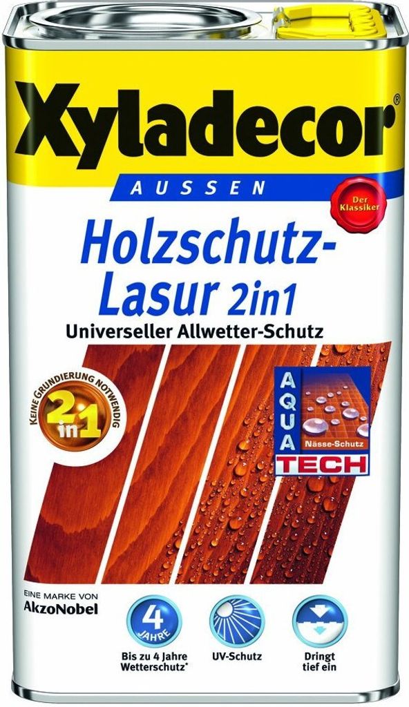Xyladecor Holzschutzlasur 2in1 für Aussen Farbe : 205 - Produktbild 