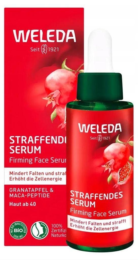 Weleda Straffendes Serum Granatapfel & Maca-Peptide 30ml, Produktbild 